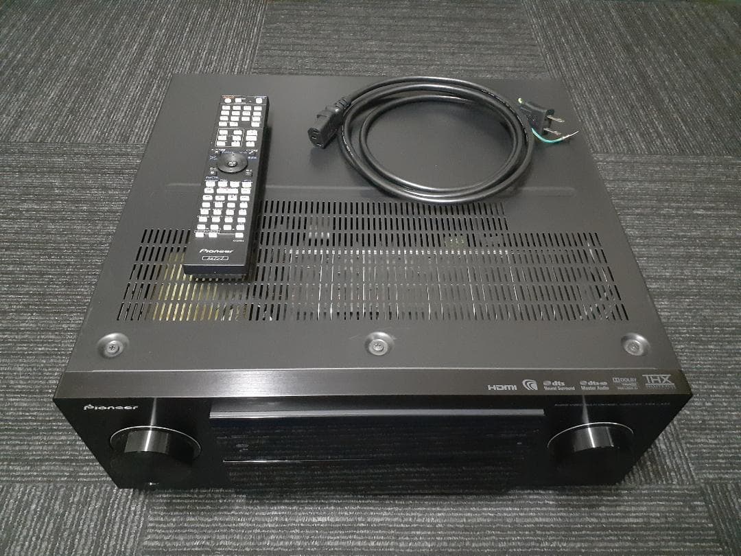 動作OK！Pioneer AVマルチアンプ VSA-LX55 純正リモコン付属