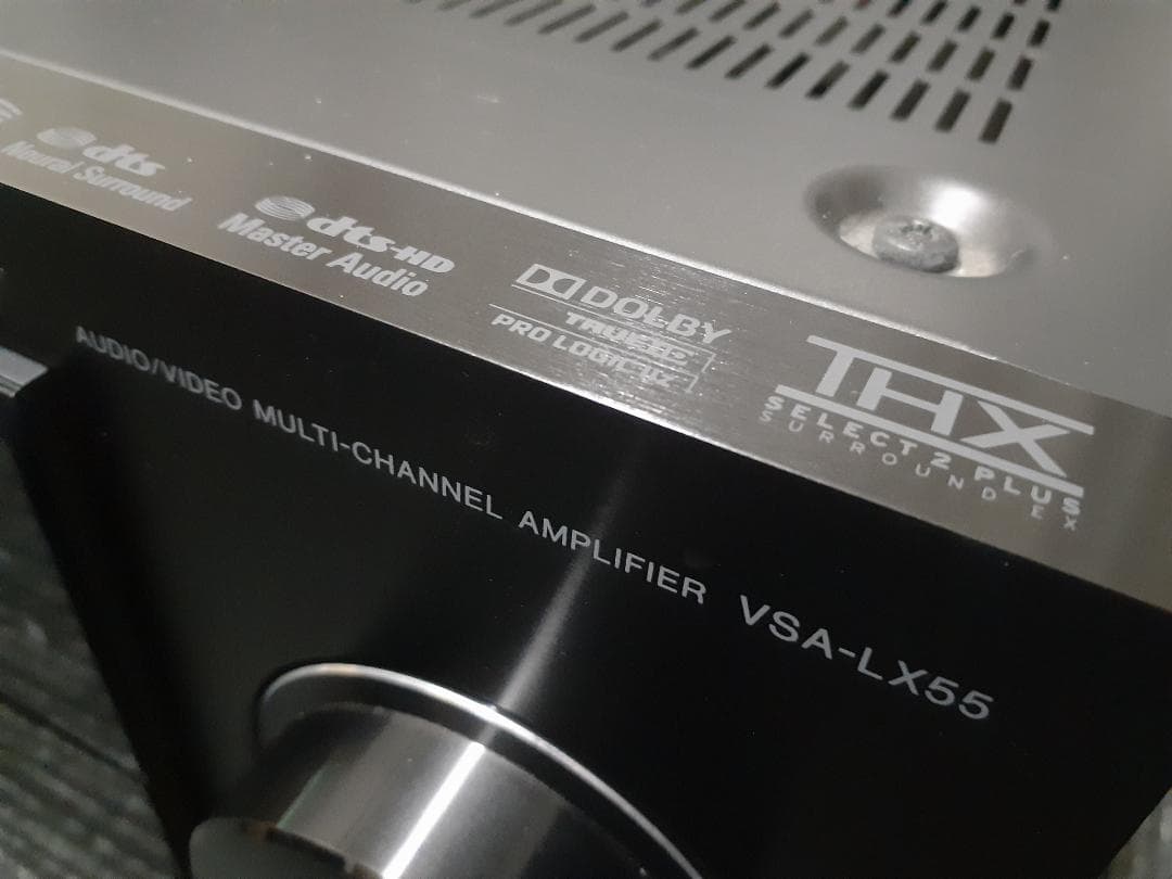 動作OK！Pioneer AVマルチアンプ VSA-LX55 純正リモコン付属