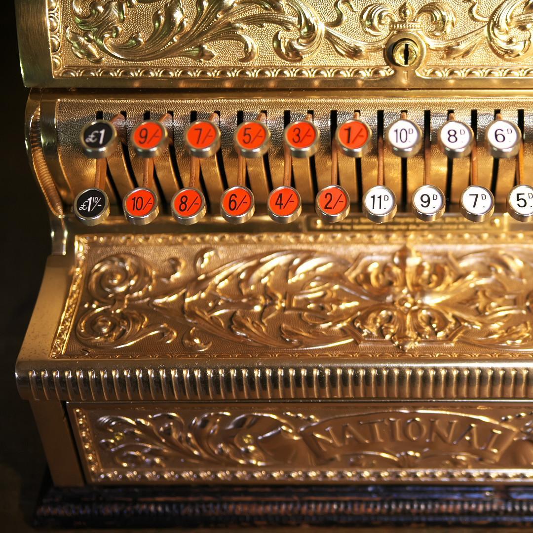 アンティークレジスター National Cash register 36