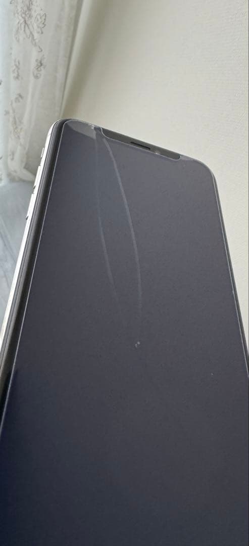 iPhone X 256GB SIMフリー 付属品あり　画面ヒビあり