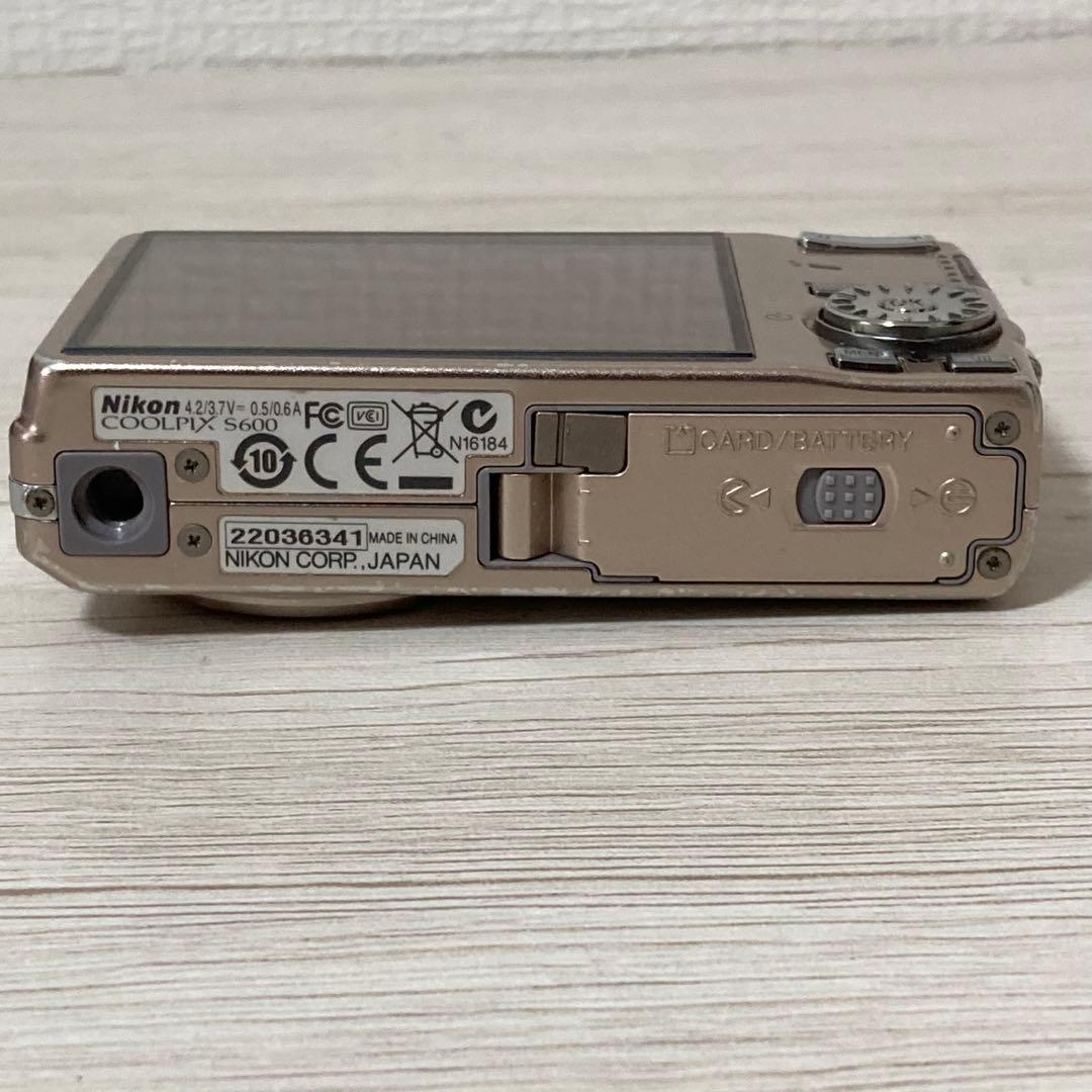 【動作確認済み・箱付き】Nikon COOLPIX S600 コンデジ 大人気