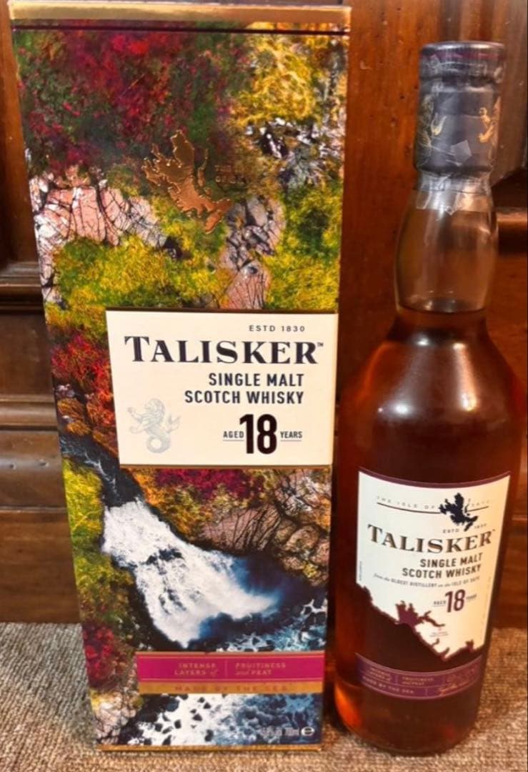 タリスカー１８年　新ラベル