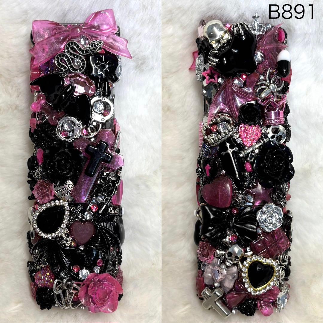 B891♡アイコスケース♡イルマワン♡イルマiワン♡デコケース♡地雷系♡ゴテゴテ