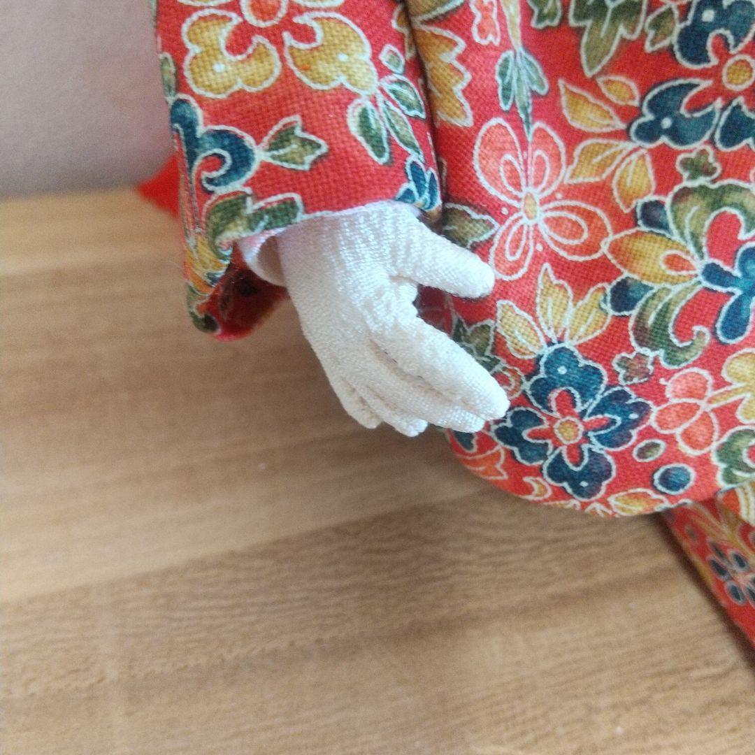 市松人形 抱き人形 創作人形 布貼りハンドメイド