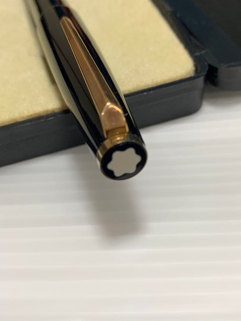 MONTBLANC ブラック 万年筆 EF
