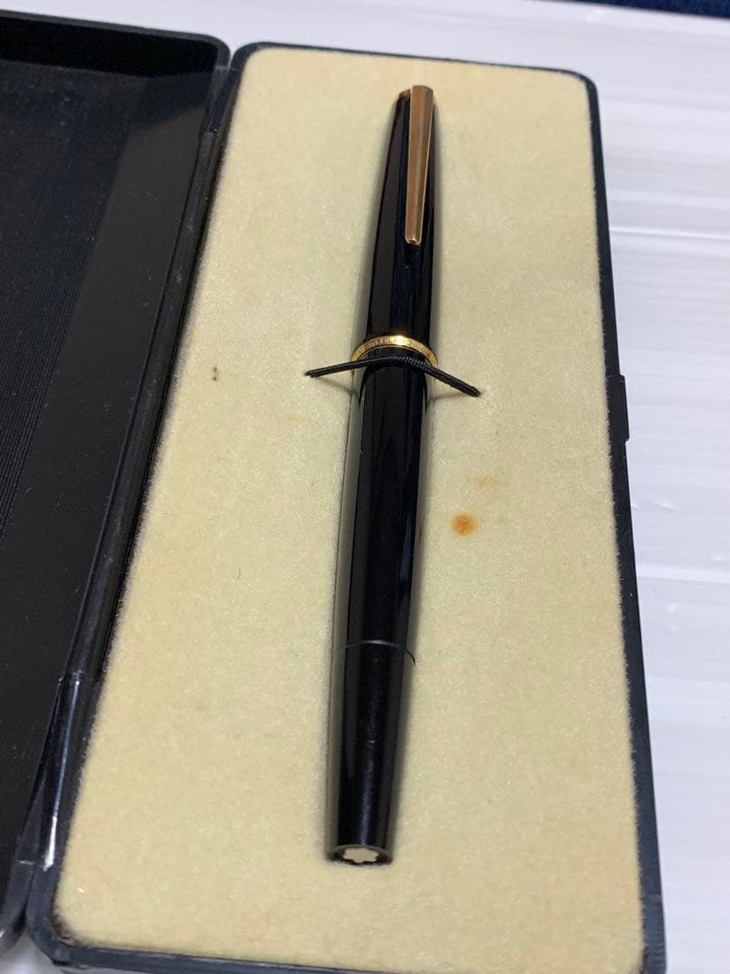 MONTBLANC ブラック 万年筆 EF