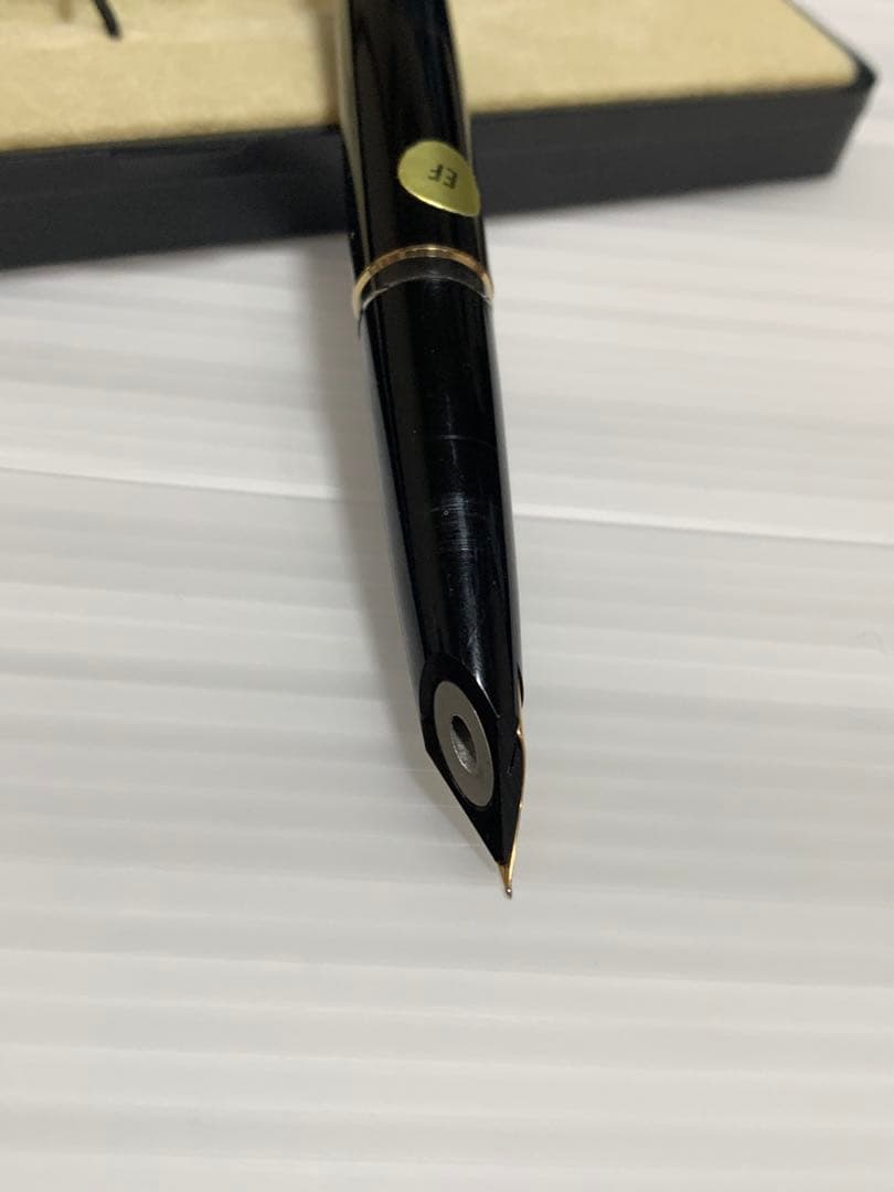 MONTBLANC ブラック 万年筆 EF