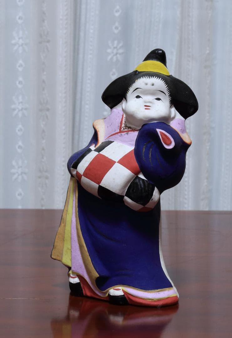 f... 土人形 京都伏見人形 立ちお福