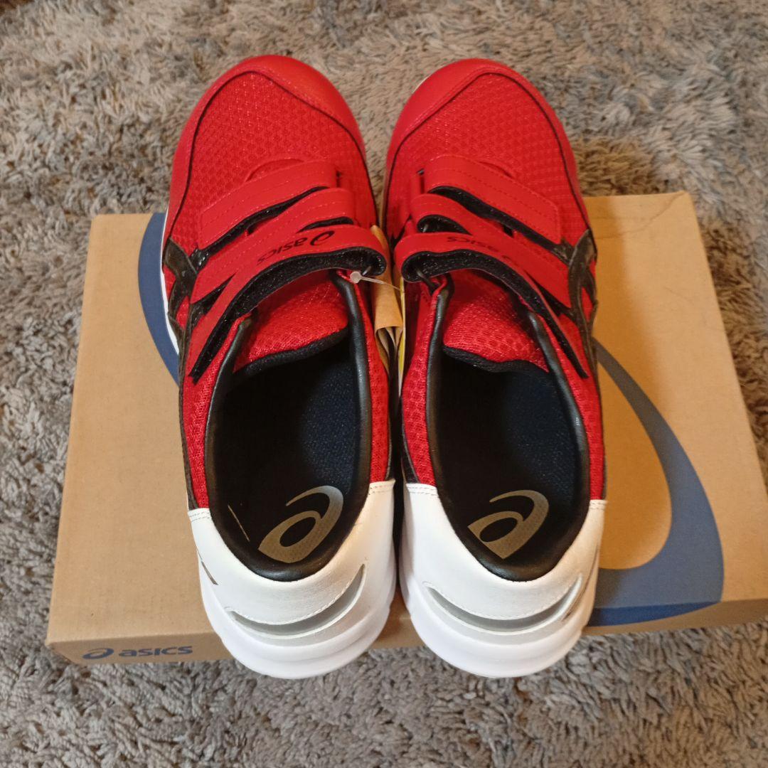 ASICS アシックス　CP202 ウィンジョブ　安全靴 レッド