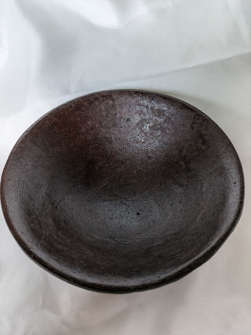 お茶碗、石茶碗、安山岩茶碗、抹茶茶碗、倉田辰彦作