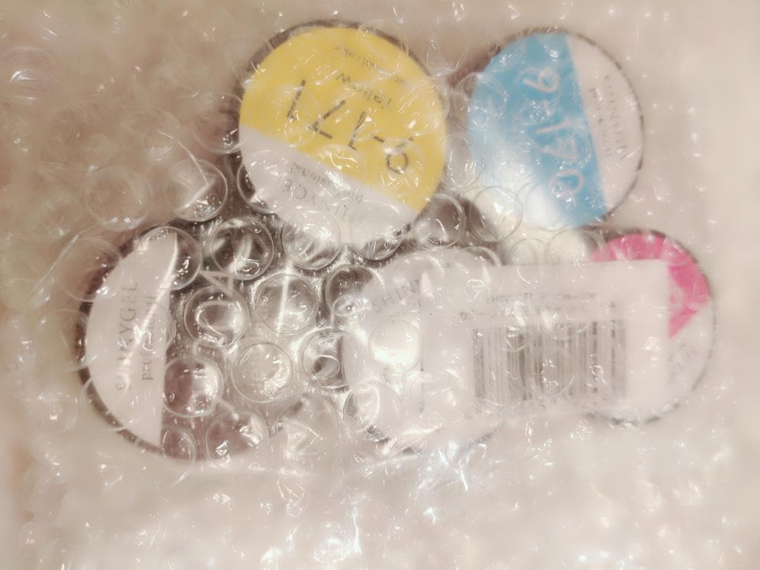 SHINY GEL 三原色カラーセット5色