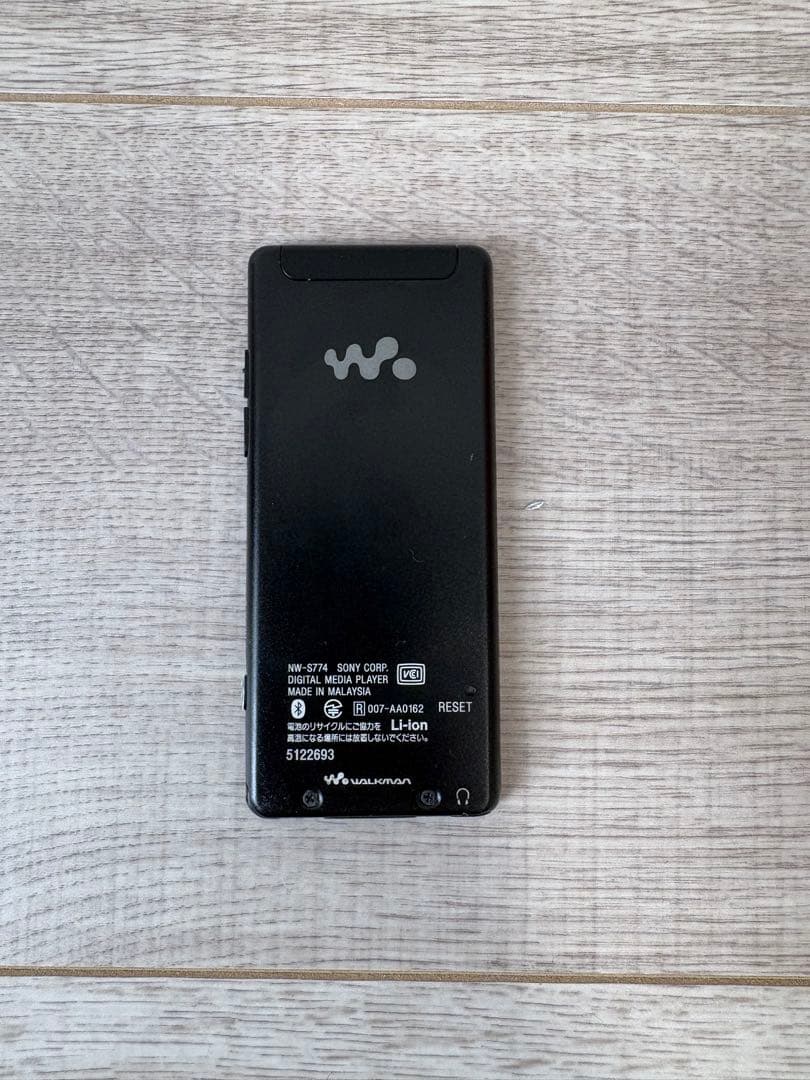 SONY NW-S774 ポータブル音楽プレーヤー