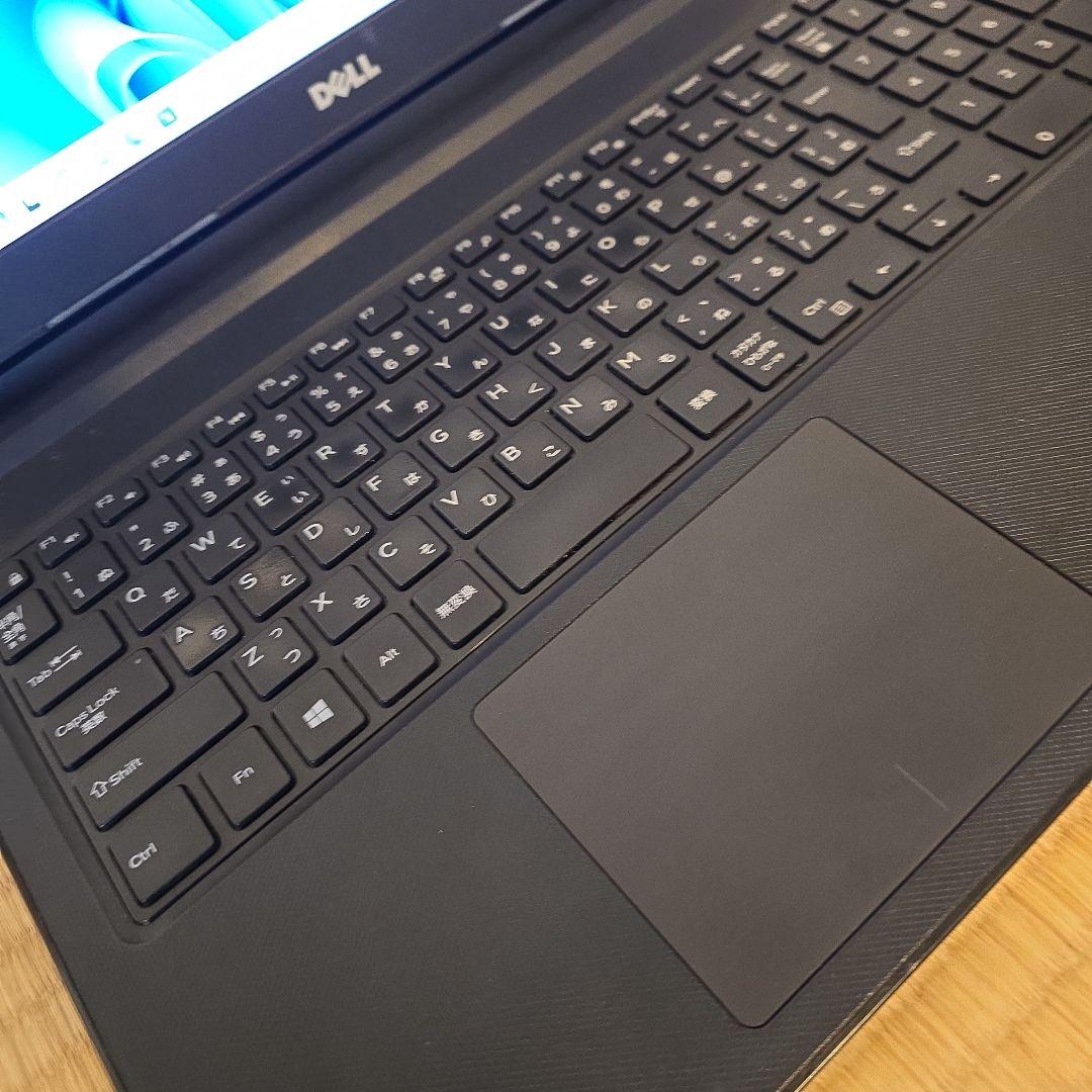 DELL ノートPC 15.6インチ 第7世代　WEBカメラ　Windows11