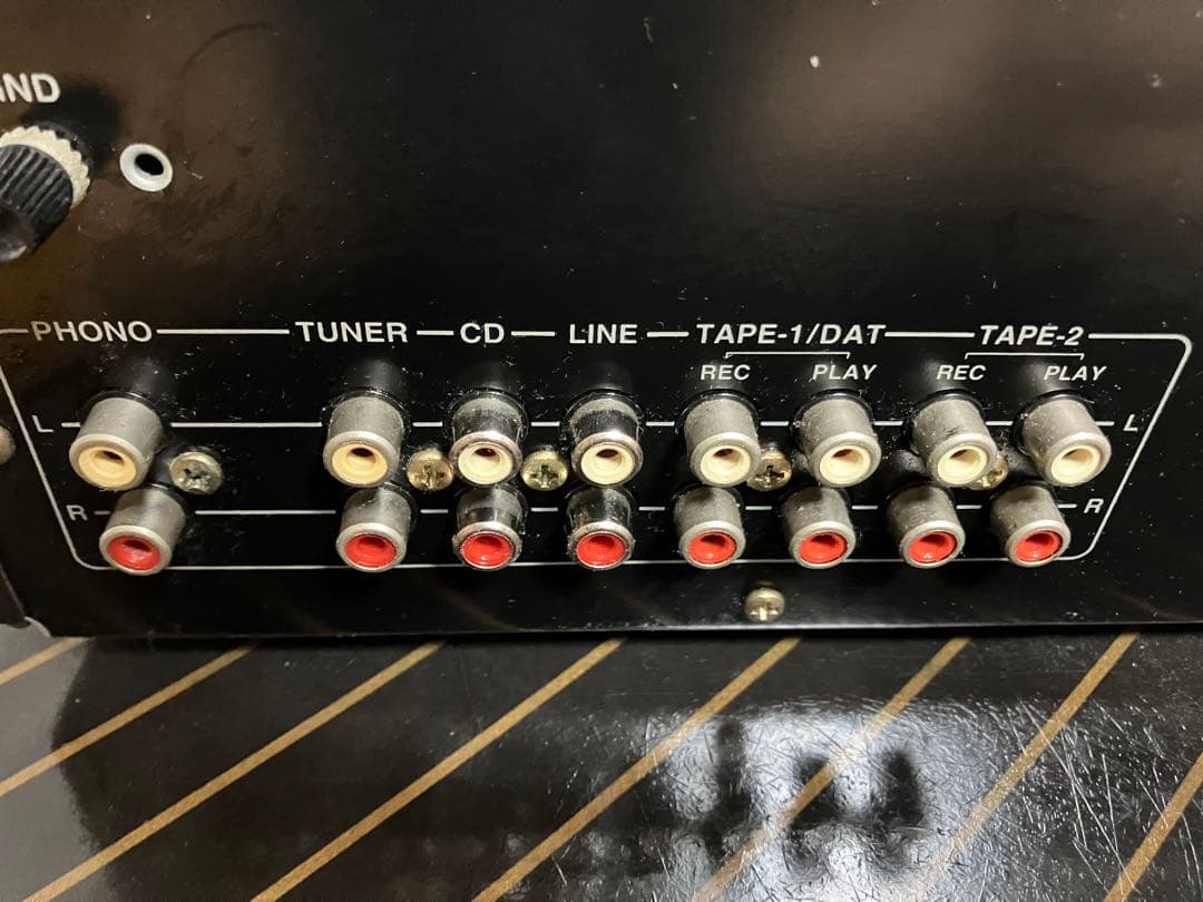 ONKYOプリメインアンプ　A-912 ゴールド　リモコン付