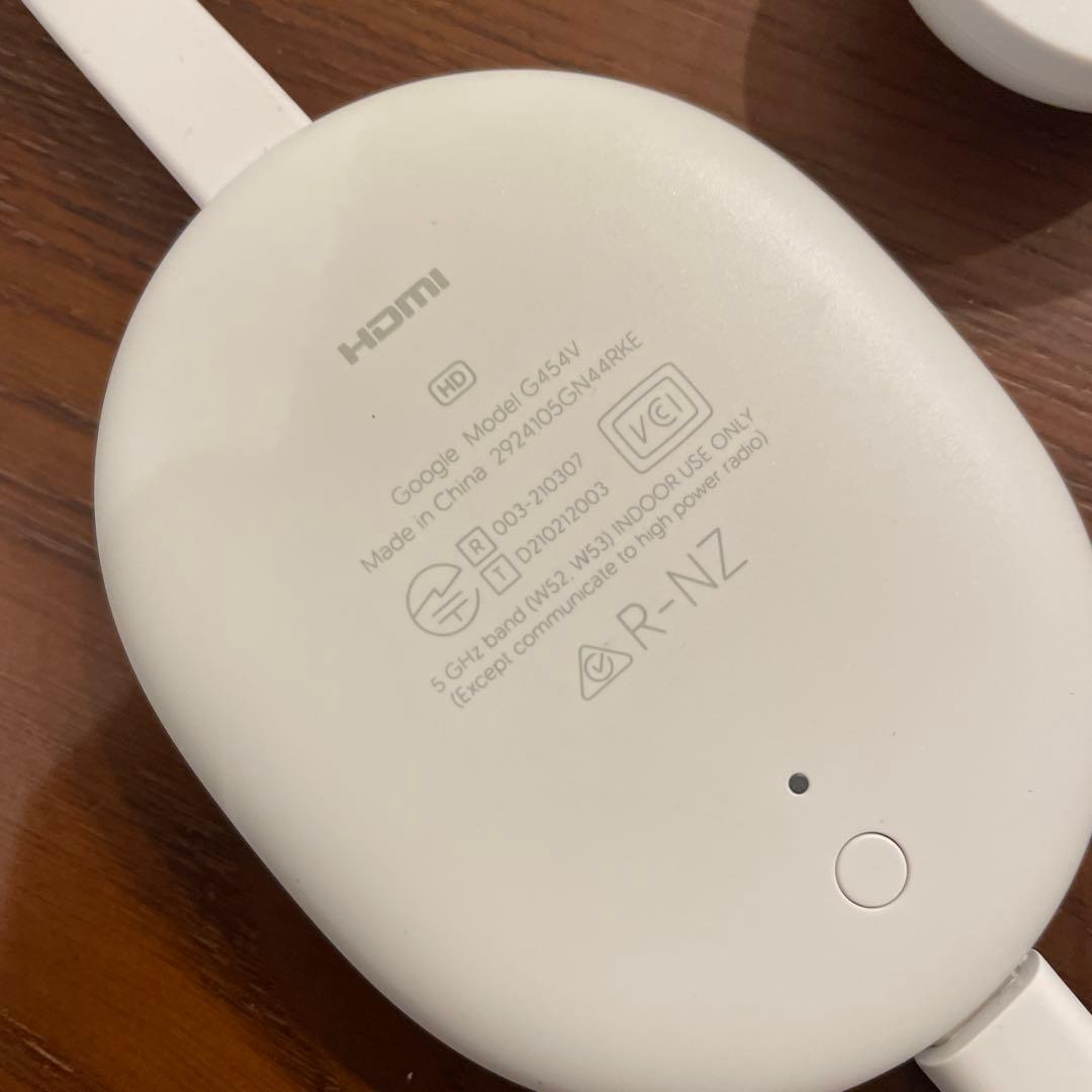 Chromecast with Google TV G454Vモデル