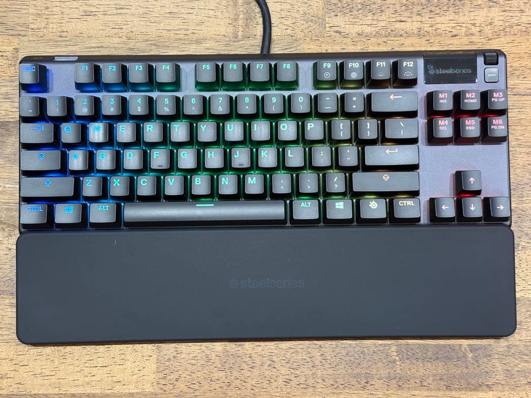 【並品】SteelSeries APEX 7 TKL 英語配列 赤軸