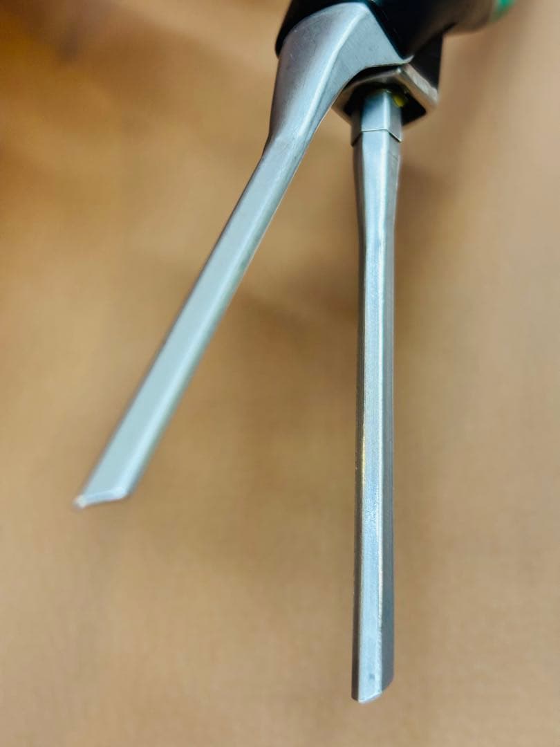 超美品　LENZ α-3レンツアイロン 5角 3ミリ　理容アイロン