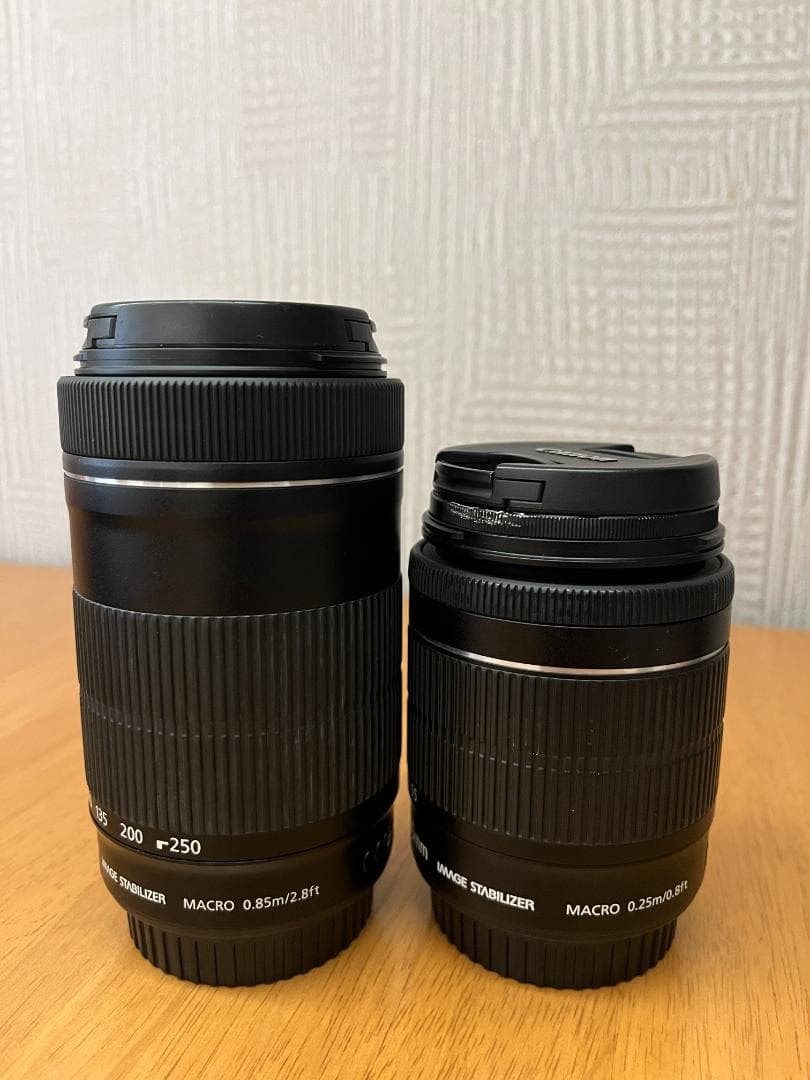 Canon EOS Kiss X8i 本体＋レンズ2本セット　ジャンク品