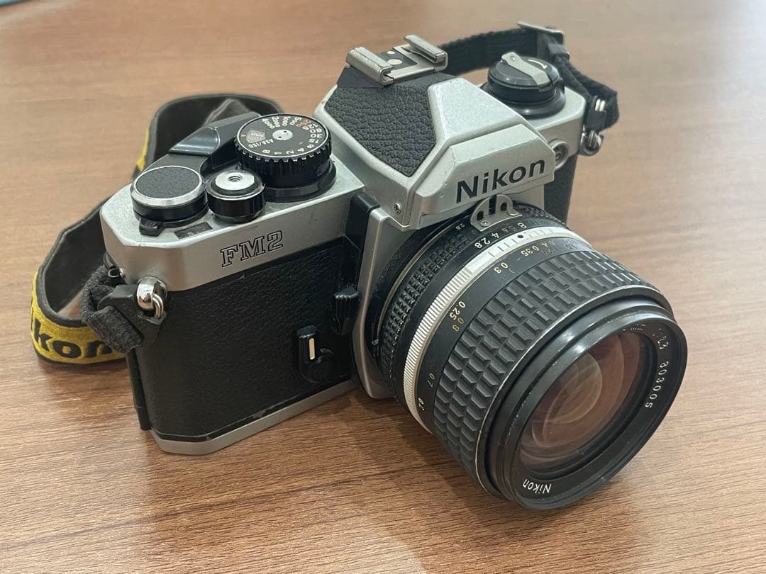 ⭐︎Nikon FM2 + Nikkor 28mm f2.8(ジャンク品)