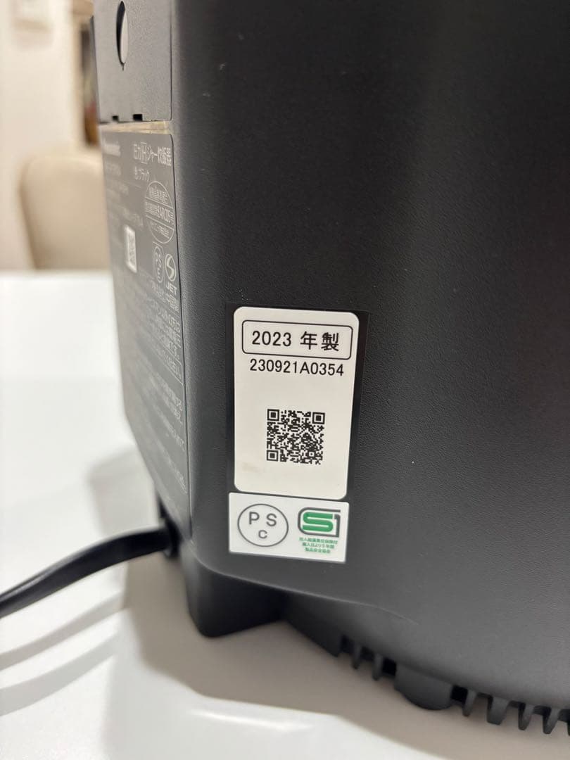 Panasonic SR-CR10A 炊飯器 ブラック　 2023年製