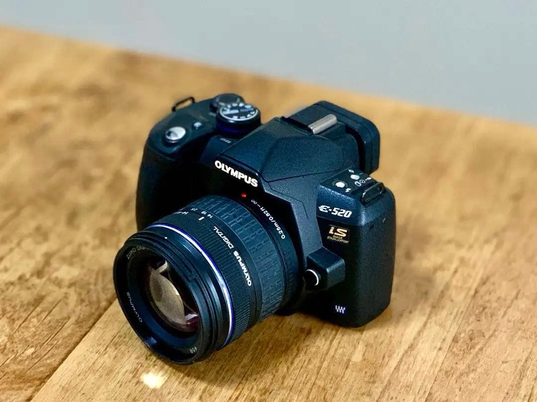 OLYMPUS E-520　レンズ5本セット　フォーサーズ一眼レフ ZUIKO