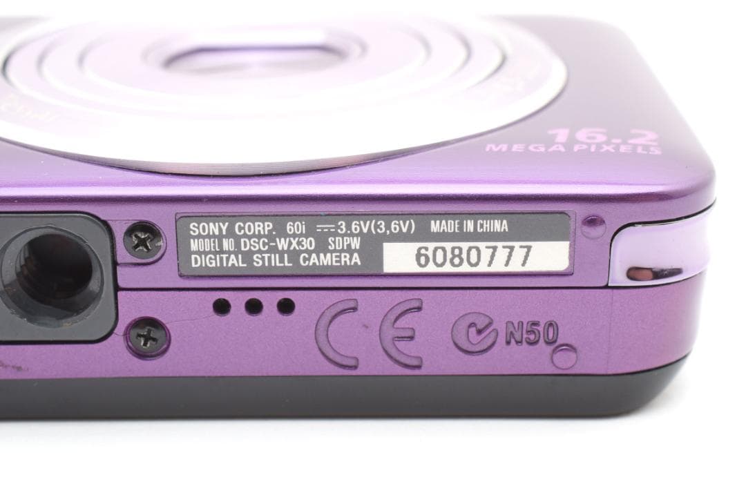 SONY Cyber-shot DSC-WX30ソニー　デジカメ動作品#1767