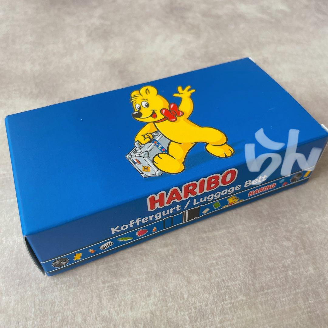 HARIBO【日本未販売】スーツケースベルト　ハリボーベア　100周年デザイン