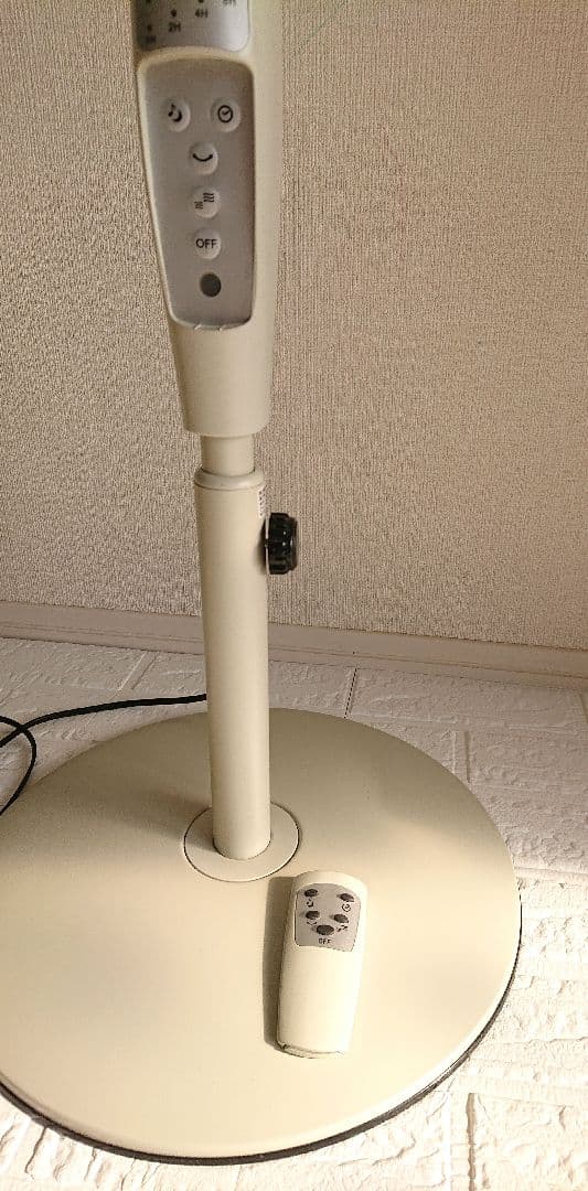 【DOSHISHA】ドウシシャ リビングファン スタンド型 扇風機 リモコン付き