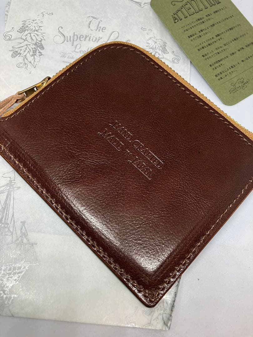 The Superior Labor 革 財布 カードケース