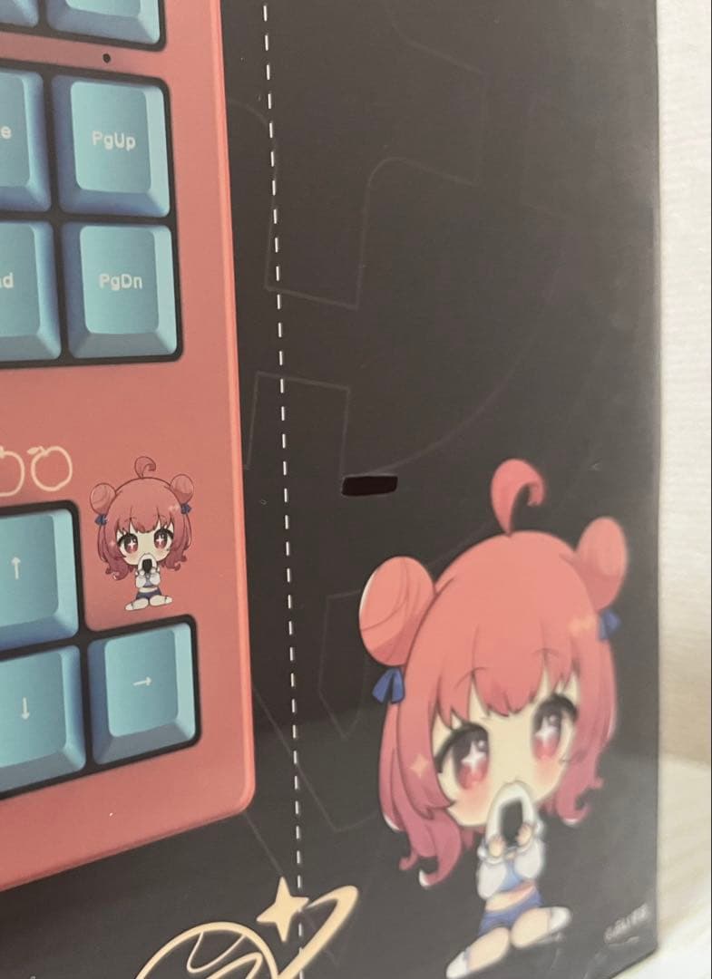 期間限定 ぶいすぽっ！ 夢野あかり ゲーミングキーボード マウス セット