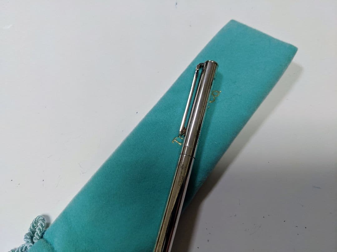 Tiffany＆co. シルバーボールペン　Tクリップ　Tclip　ティファニー