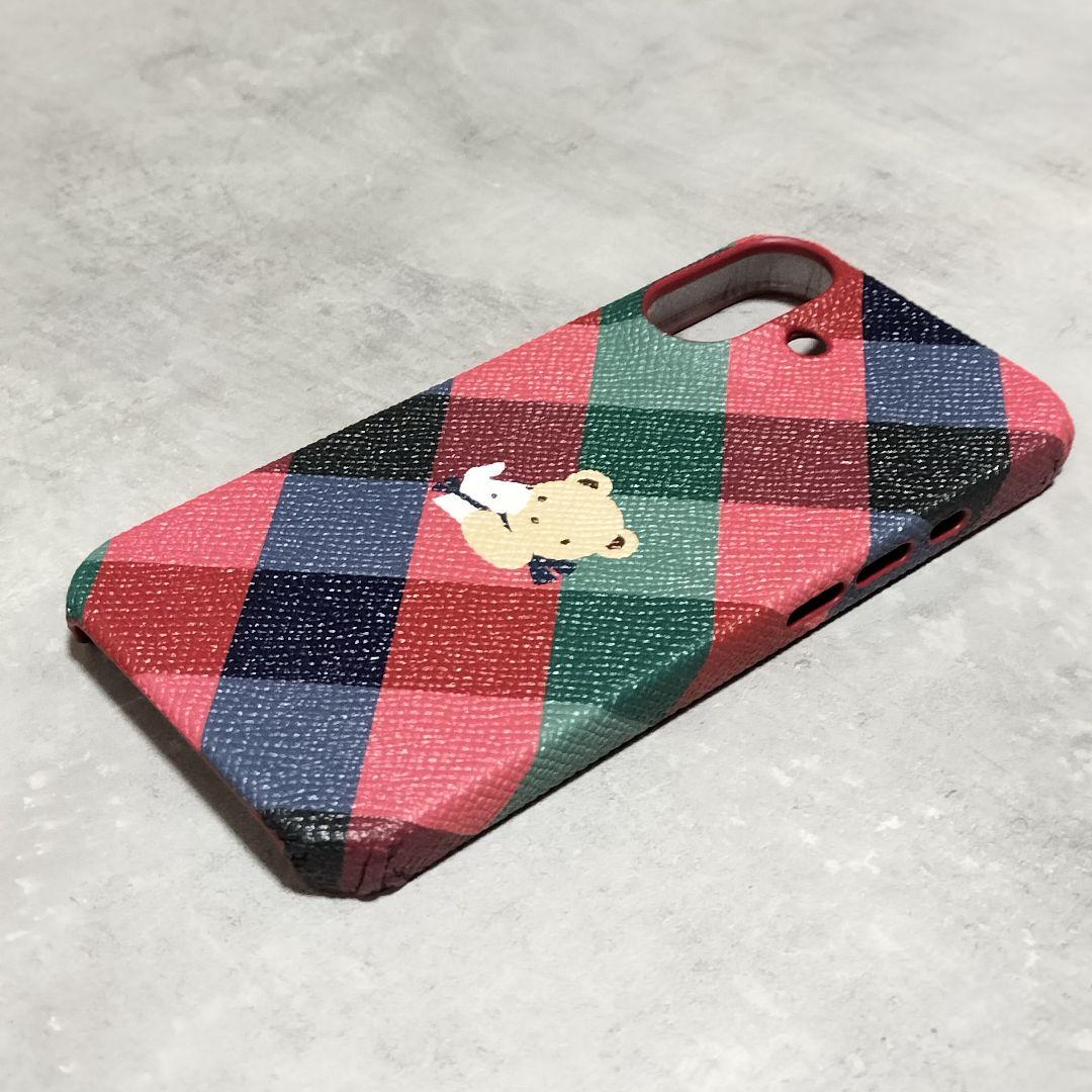 限定柄 ファミリア iPhone16ケース アイフォン16本革 familiar