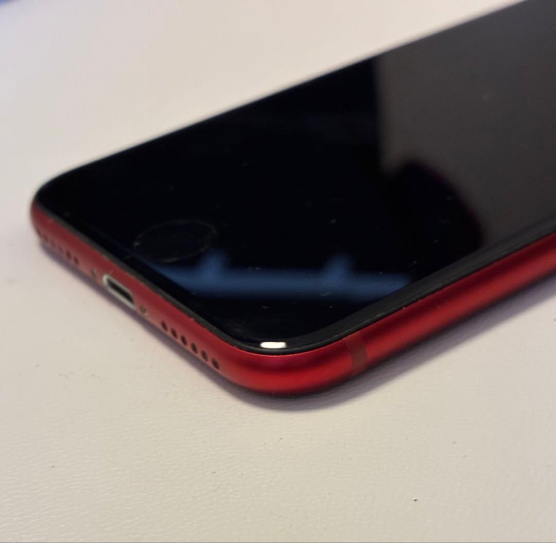 【希少】Apple版 iPhone SE 第3世代 128GB レッド 付属品付