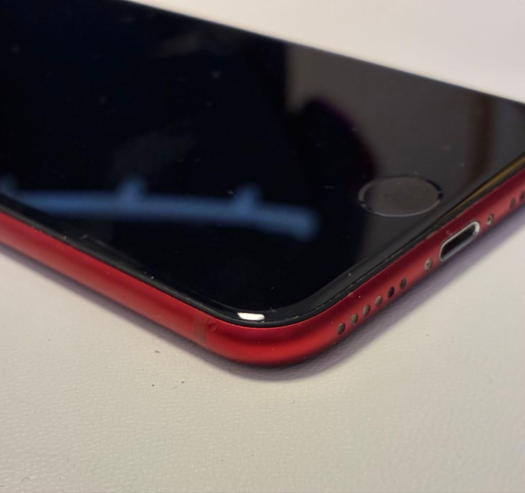 【希少】Apple版 iPhone SE 第3世代 128GB レッド 付属品付