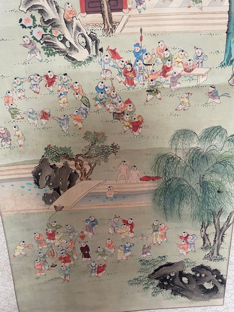 百子图 美術品