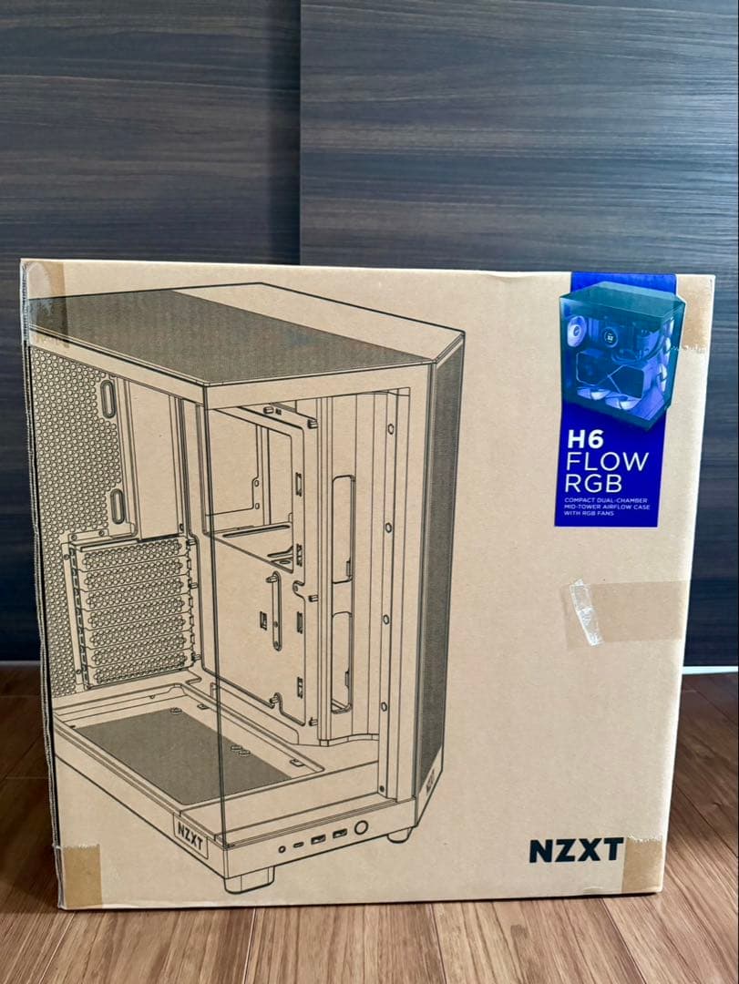 NZXT H6 FLOW RGB ブラック 未開封