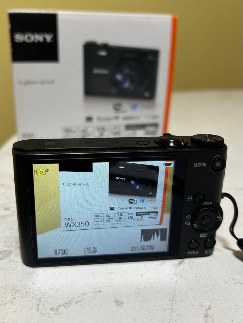 SONY Cyber-shot DSC-WX350 ブラック