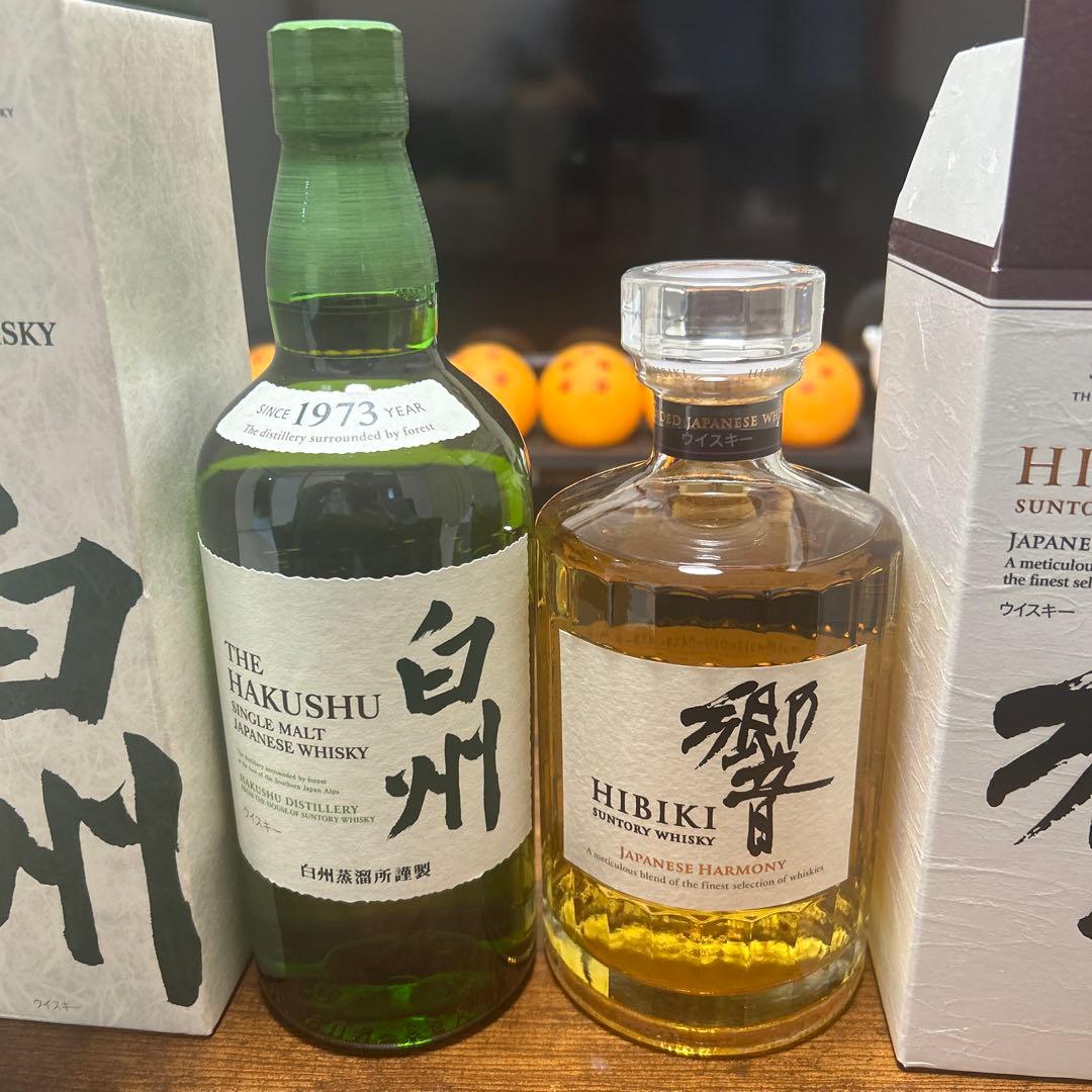 白州　響　ウイスキーセットHibiki & Hakushuセット