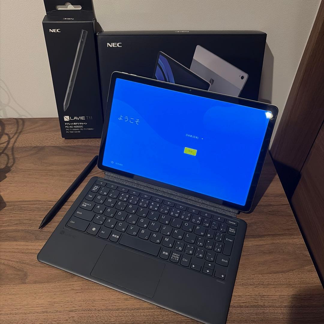 LAVIE T11 112K1 PC-T1175BAS キーボード、ペンセット