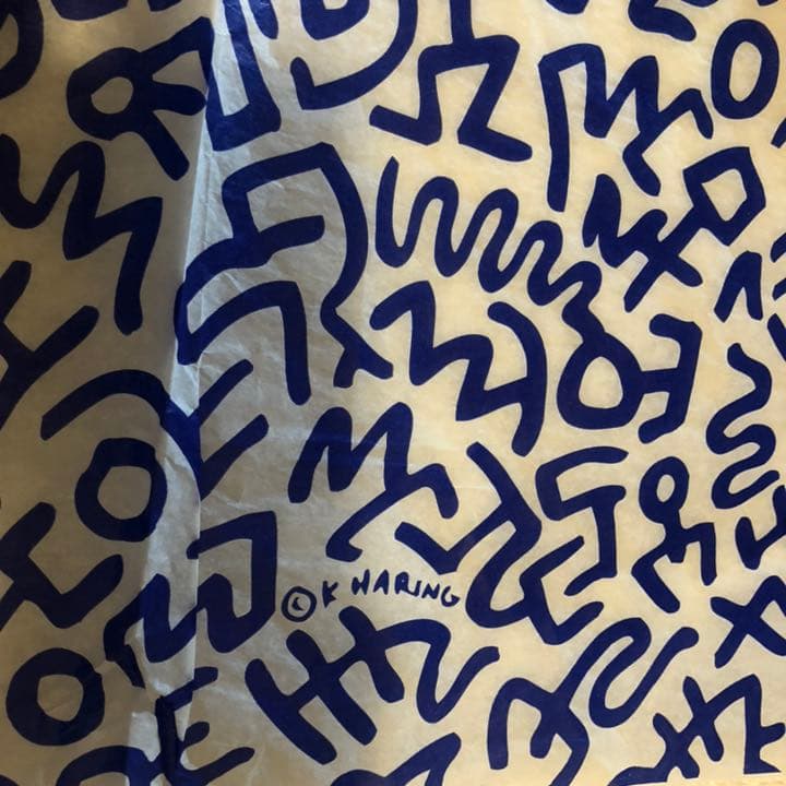 POP SHOP ポップショップ　キースヘリング　ラッピングペーパー