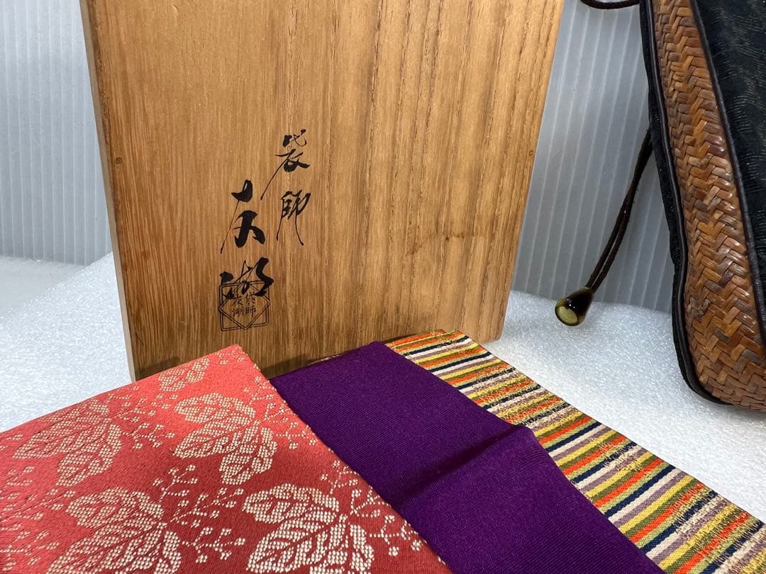 茶道具セット 扇子 茶杓 和風デザイン