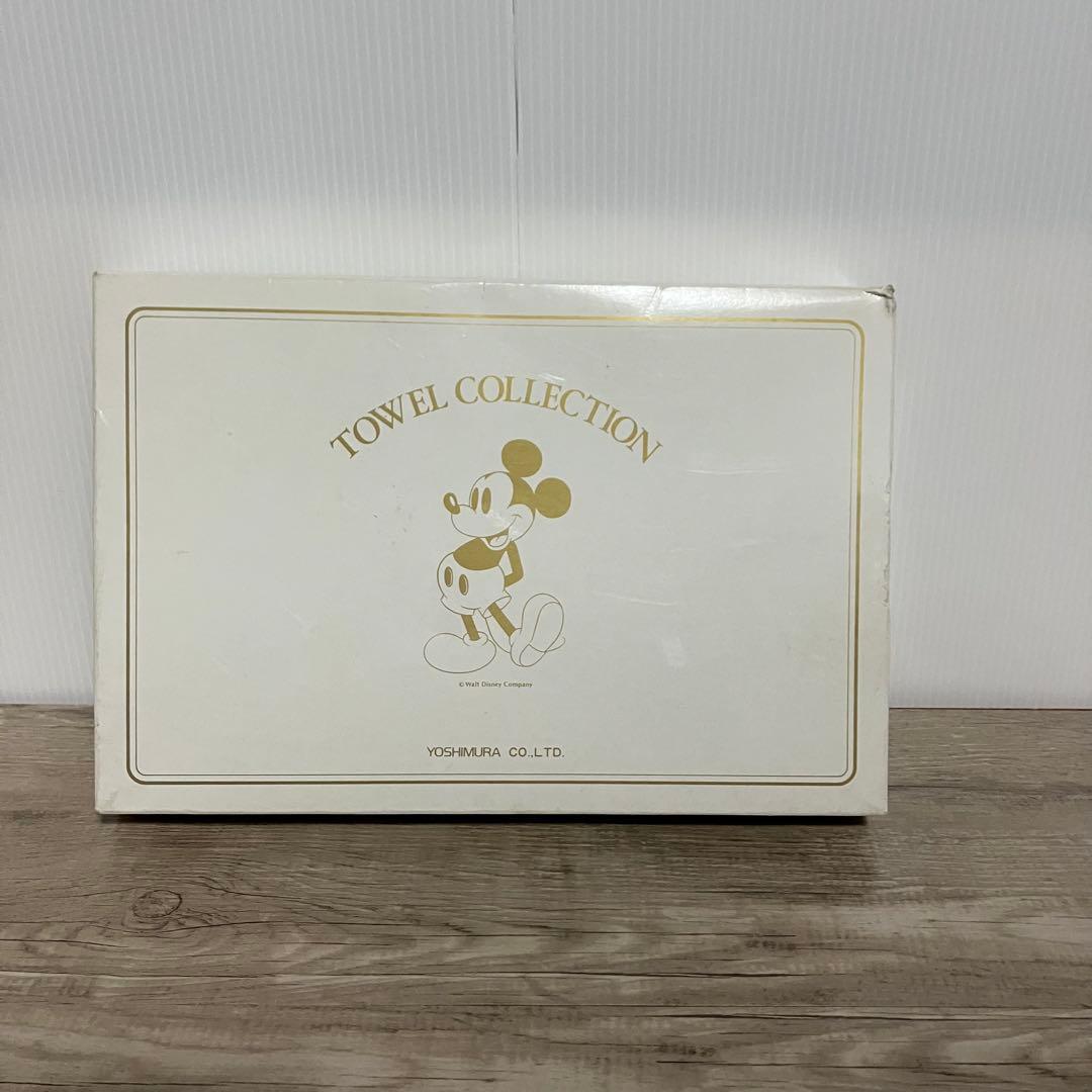 3F 【新品未開封】ディズニー ミッキー＆ミニー ウォッシュタオル（箱入り）