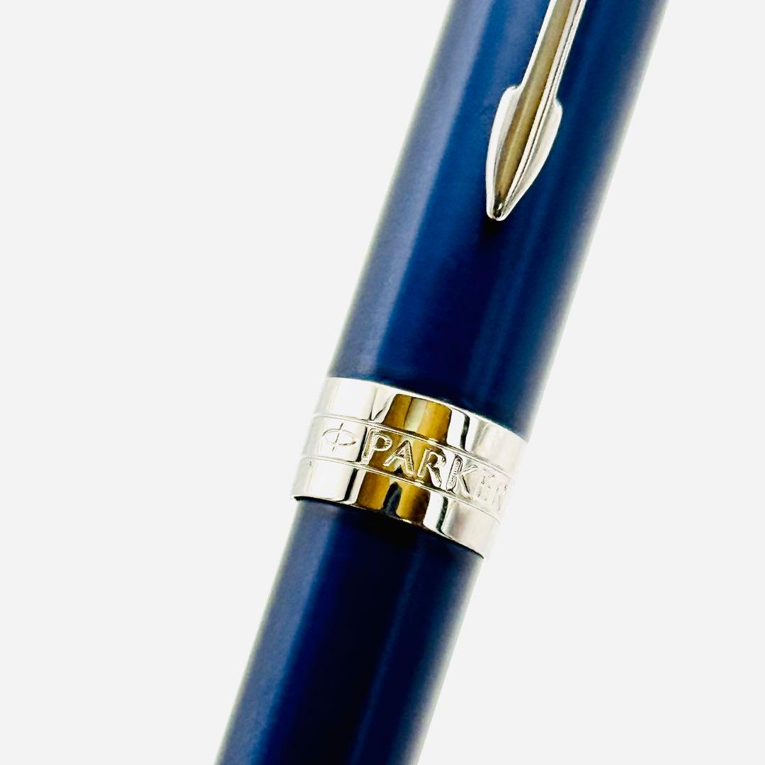 極美品】 パーカー ソネット ブルーラッカーCT ボールペン P高級 筆記具 青