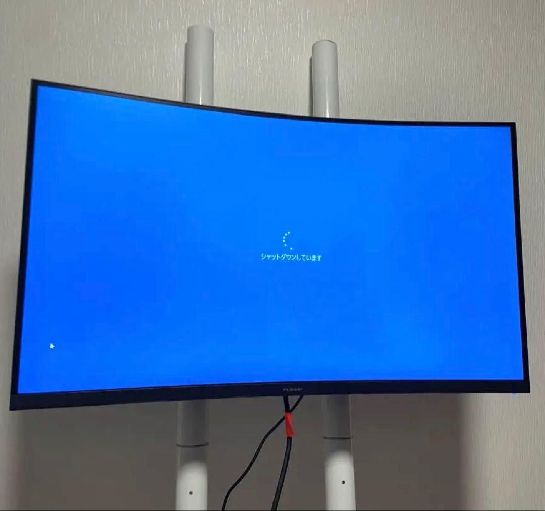 極美品　フナイ　湾曲モニター 32インチ大画面 FGM-32C540