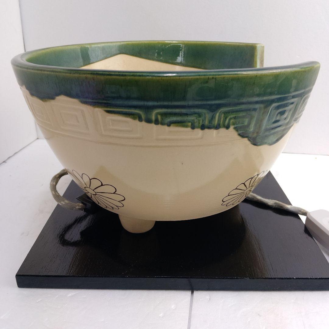 野々田商店 風炉型電熱器　茶道具 茶釜 湯沸かし 茶器 ヒーター 電気炭 骨董