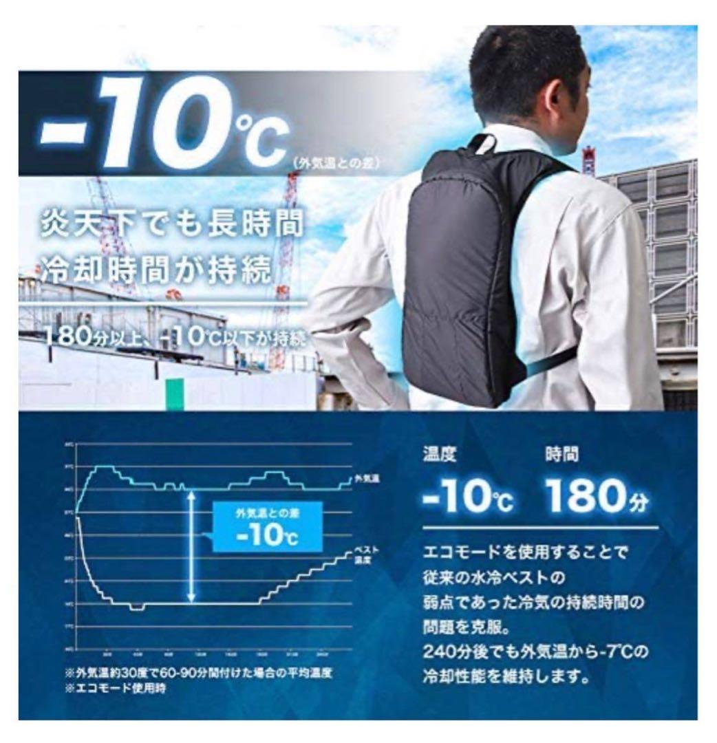 THANKO　サンコー　 水冷クールベストライト　カラー:イエロー
