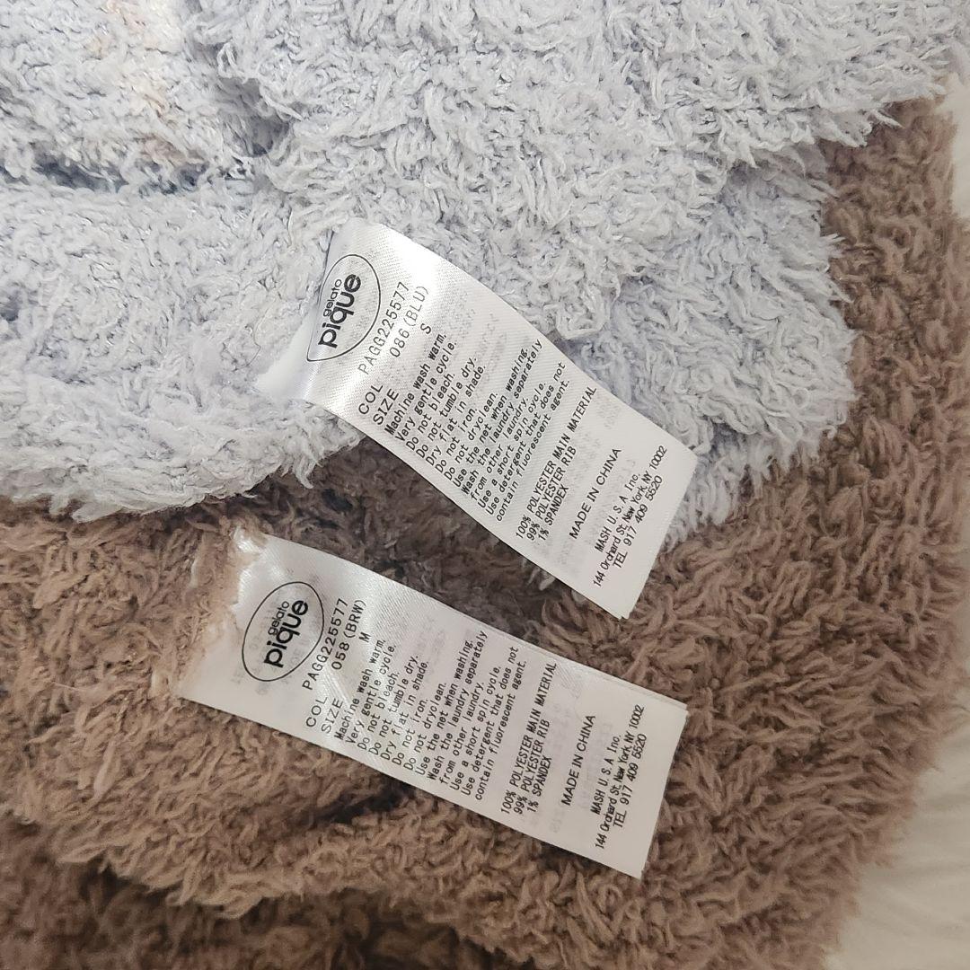 ジェラピケ gelatopique くまニット S M 犬服