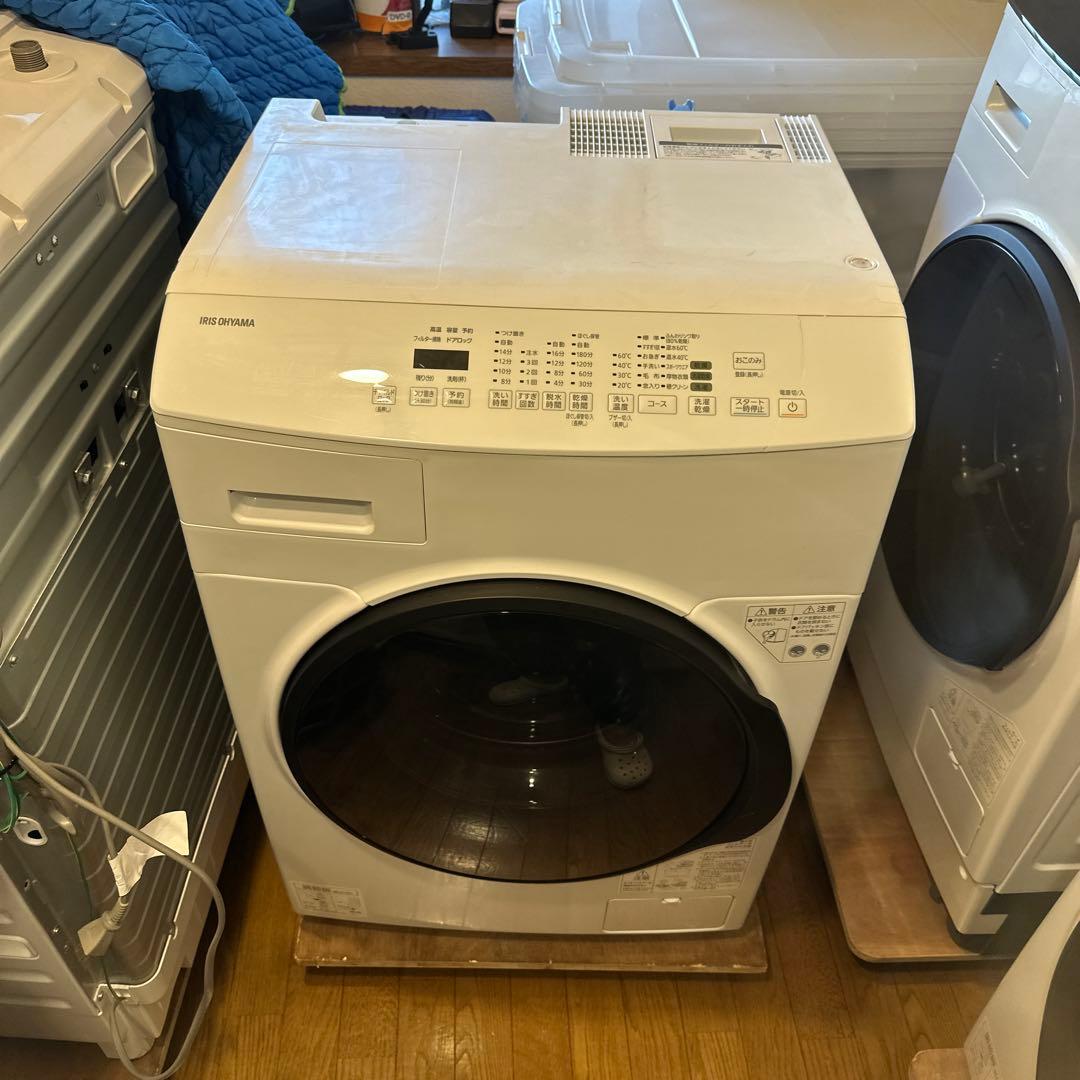 訳ありアイリスオーヤマ　ドラム式洗濯乾燥機　縦型洗濯機並みのサイズ　CDK832
