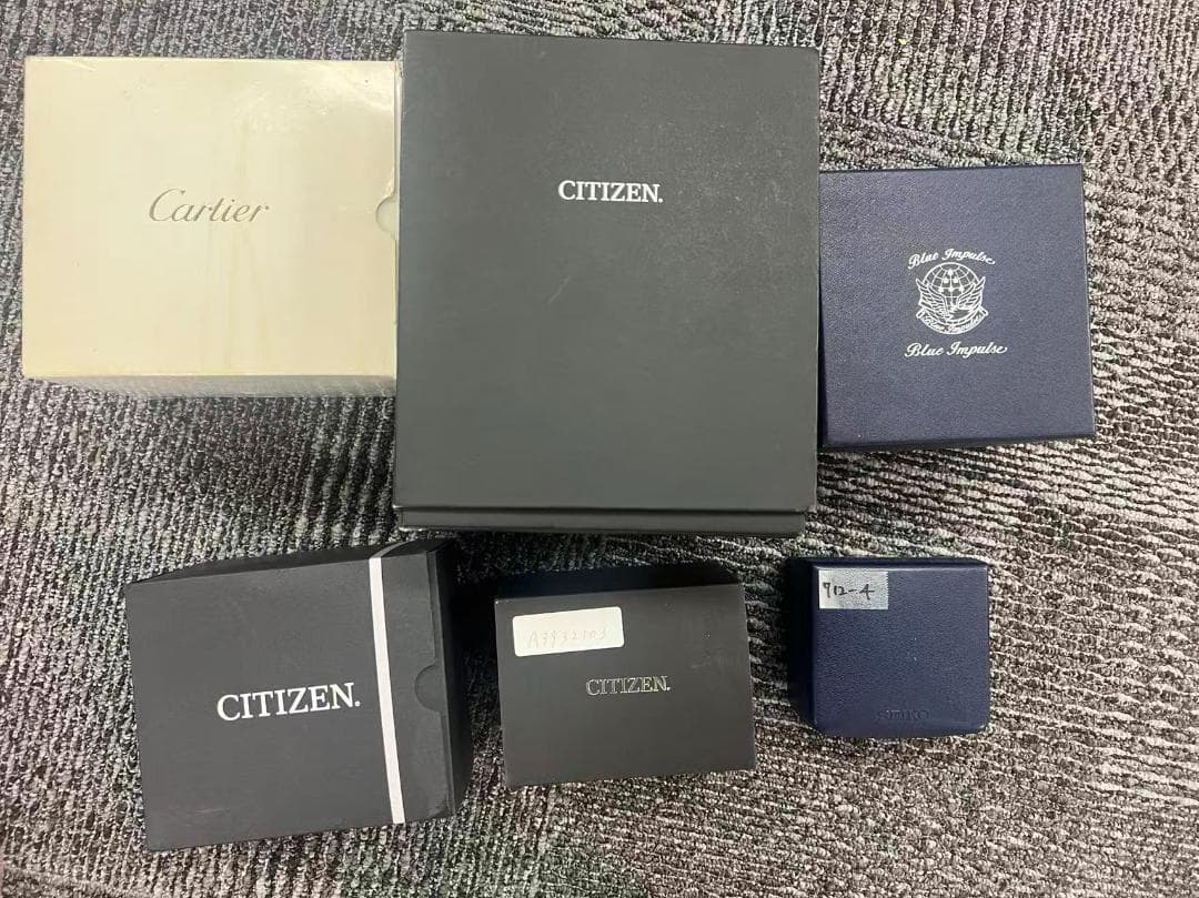 高級時計ケース 空箱 OMEGA LONGINES Cartier 等