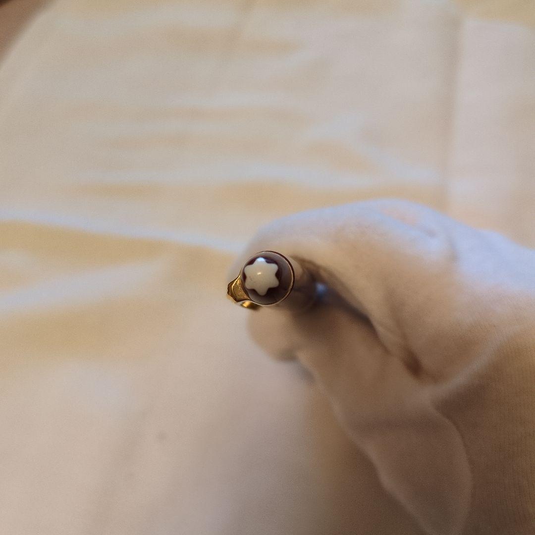 モンブランボールペン　廃番　ボルドーカラー